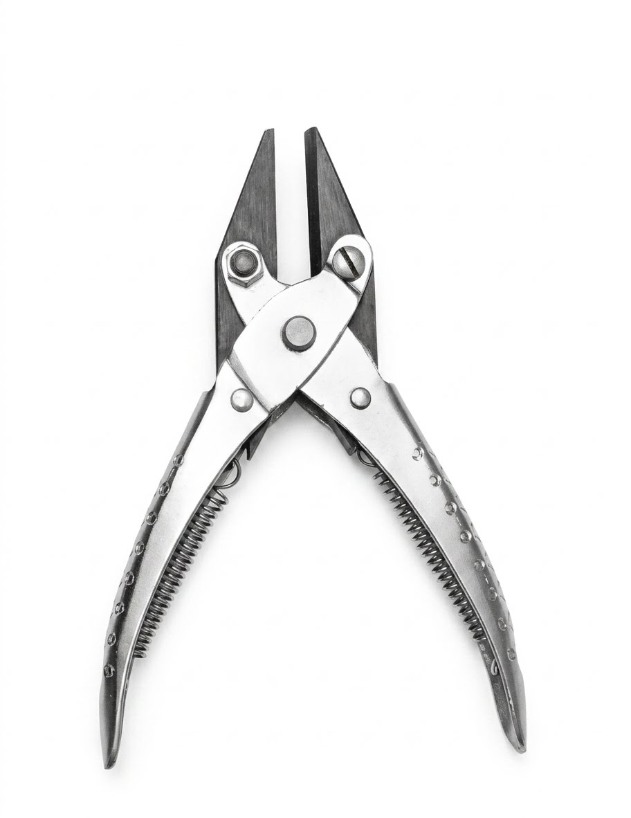 PARALLEL PLIER HALF ROUND & CONCAVE JAW